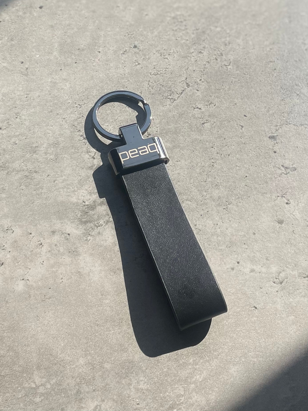 Clean Leather Keyring